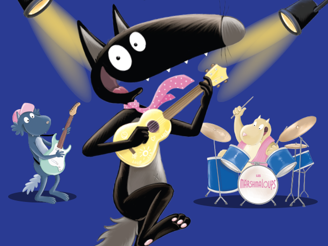 Affiche Le Loup qui Voulait Faire de la Musique en concert au Rocher de Palmer